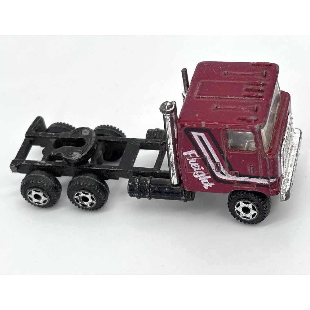 Vintage 1980s Zee Toys K1 Mack Freight Semi Truck Cab Hong Kong Diecast